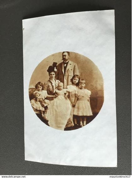 Luxembourg carte photo de la famille grand ducale