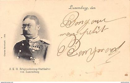 Luxembourg - Famille Grand-Ducale - Grand-Duc Guillaume IV - Ed. Charles Bernhoeft 336