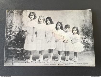 Luxembourg la famille grand ducale princesses bernhoeft 1911