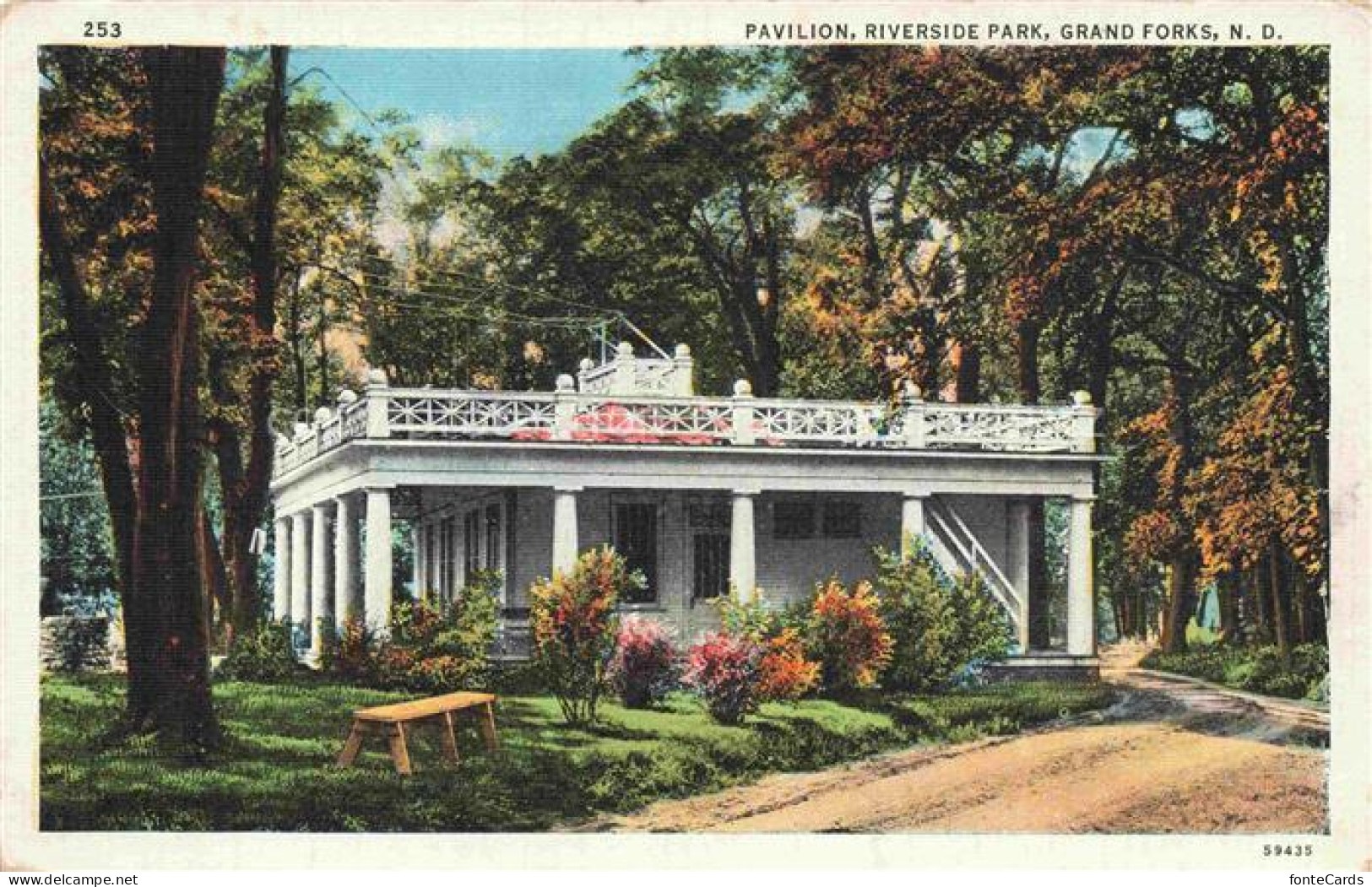 Grand Forks North Dakota USA Pavilion Riverside Park