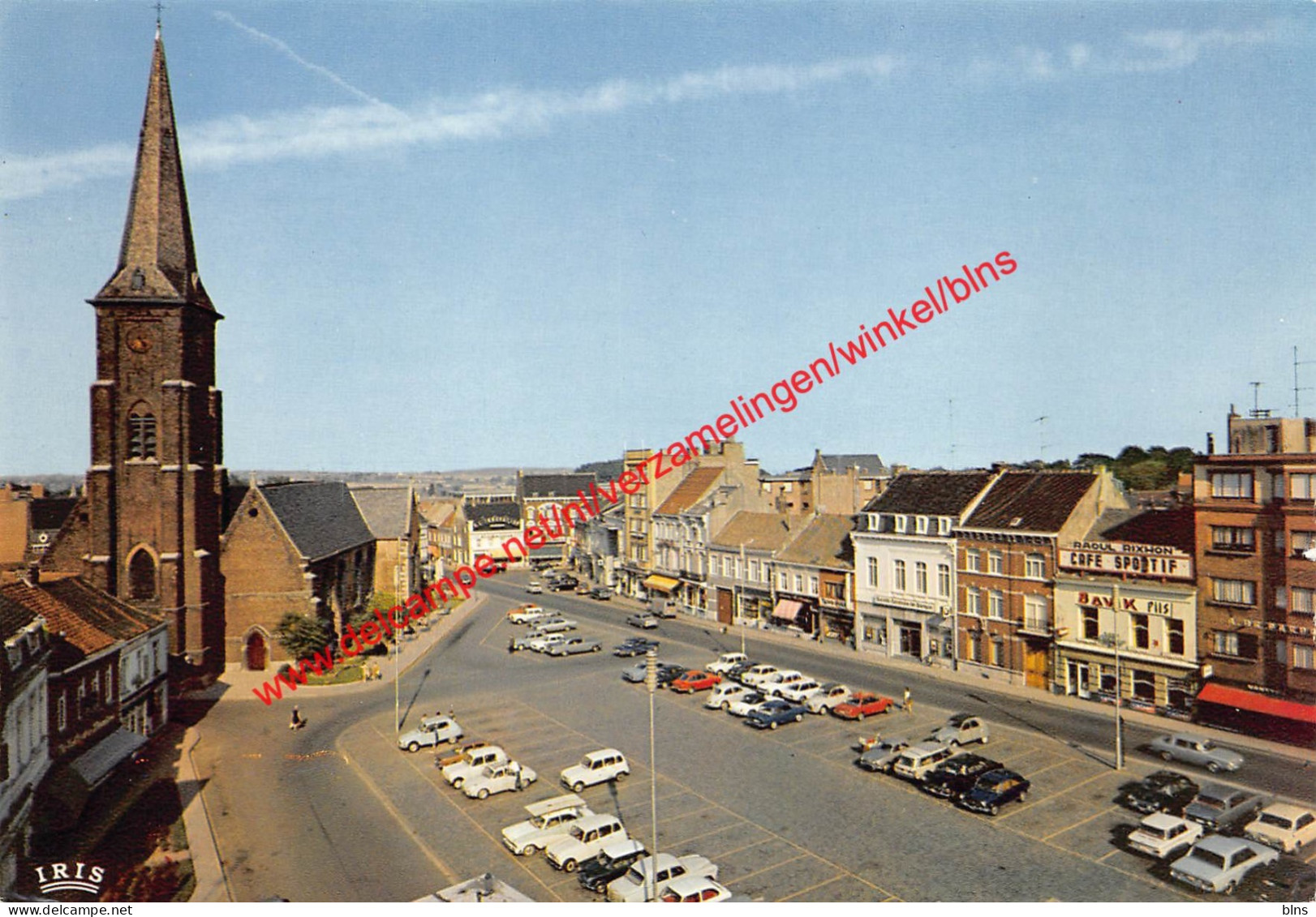 Grand'Place et Eglise St.-Barthélemy - Moeskroen Mouscron