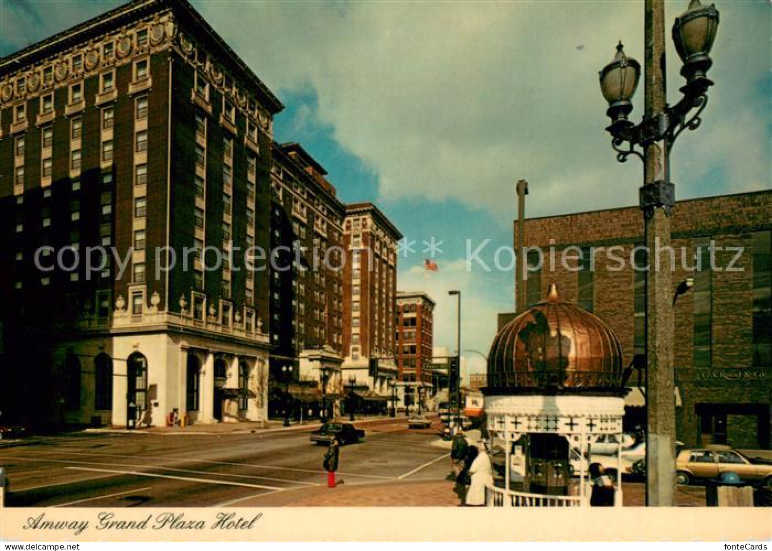 Grand Rapids Michigan Amway Grand Plaza Hotel