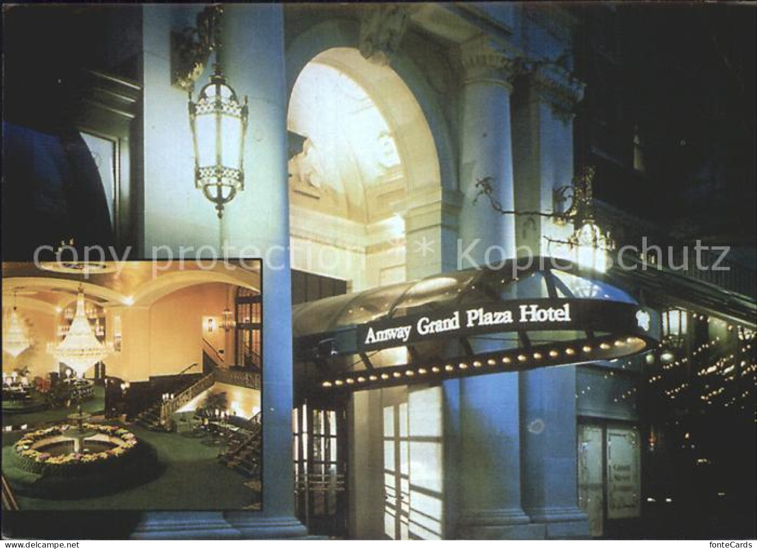 Grand Rapids Michigan Amway Grand Plaza Hotel