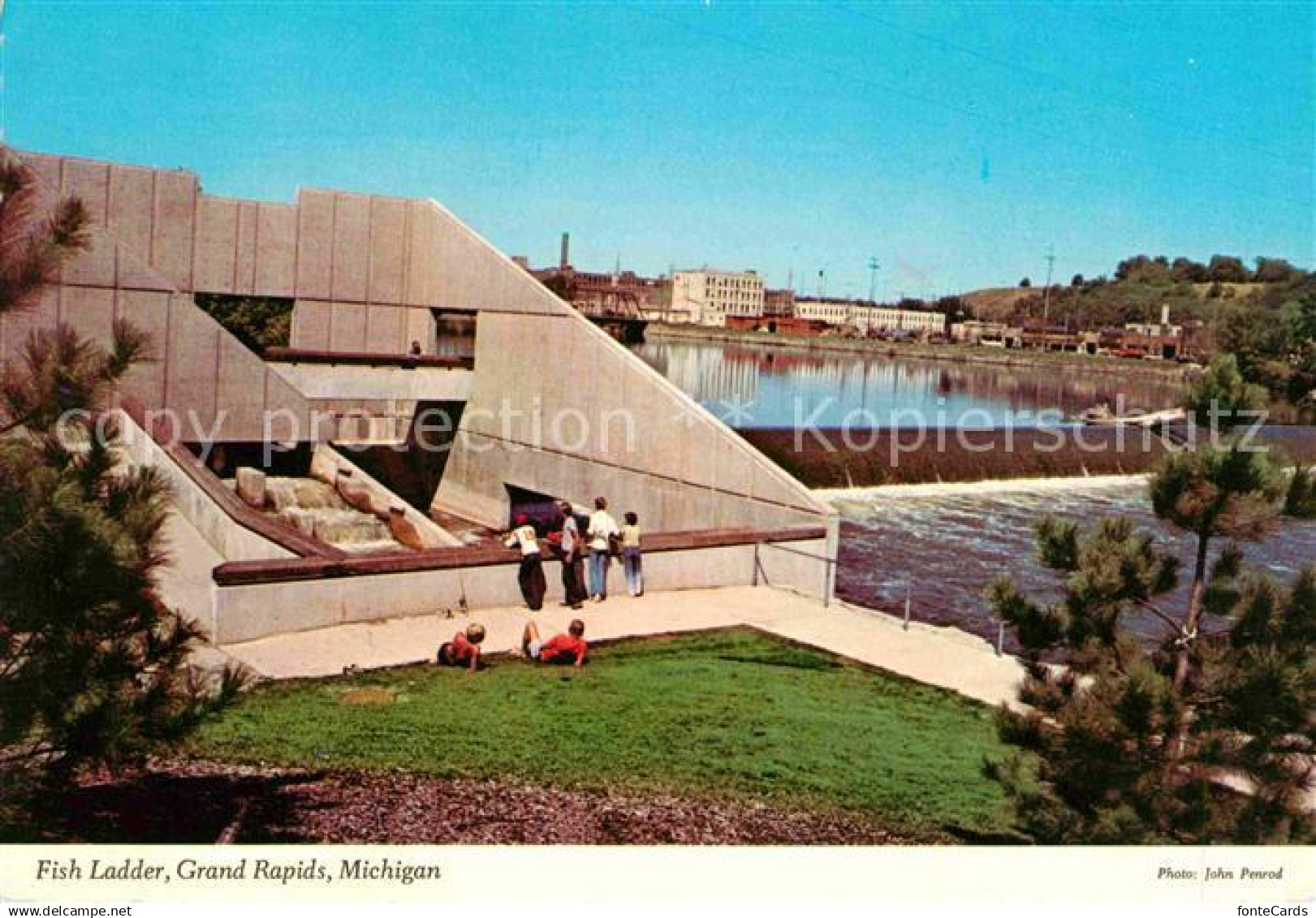 Grand Rapids Michigan Fish Ladder