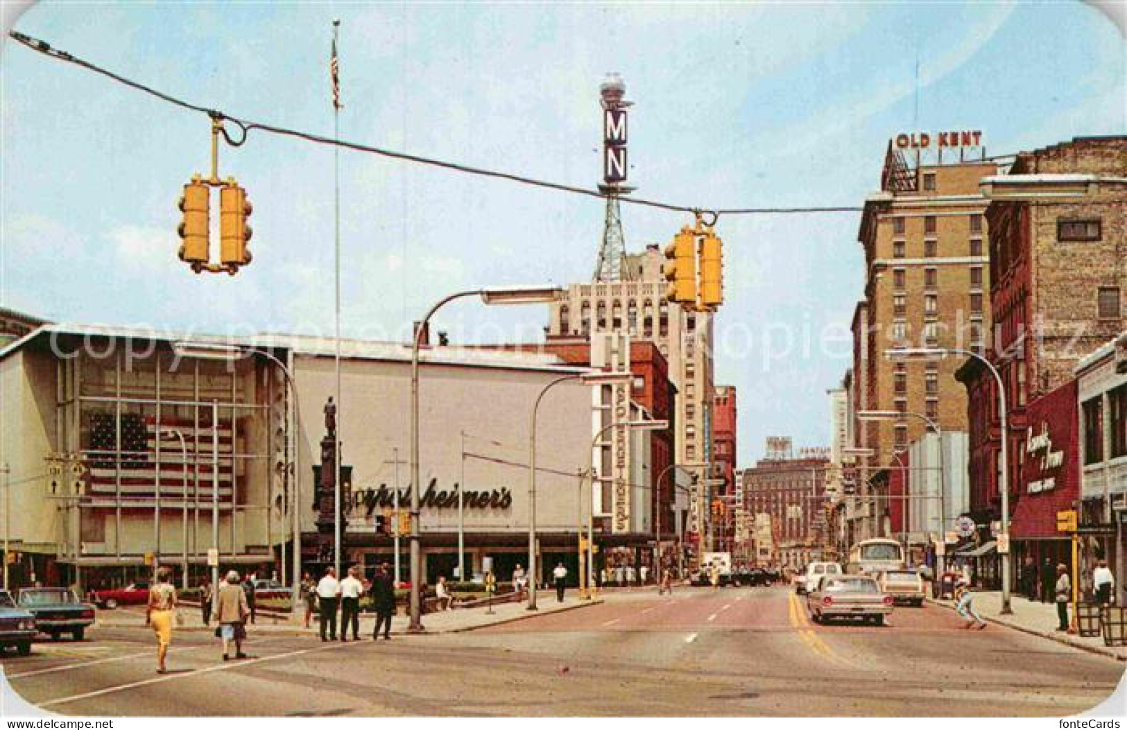 Grand Rapids Michigan Street Scene