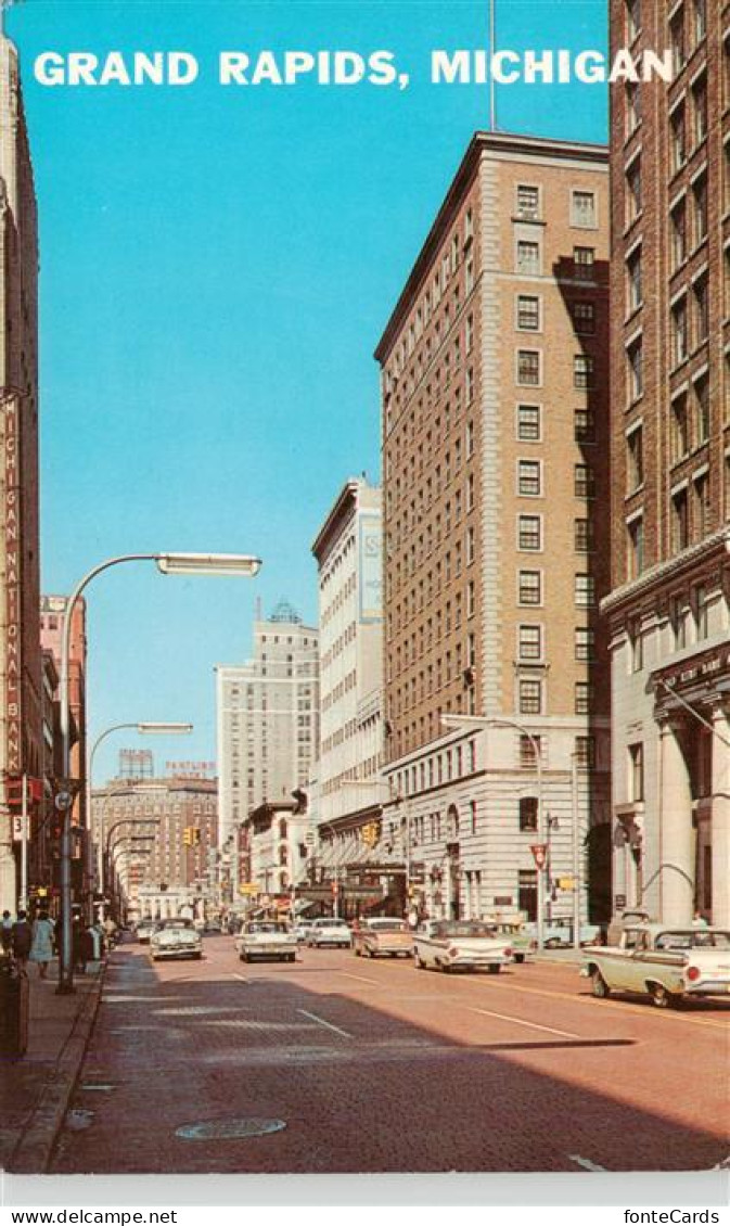 Grand Rapids Michigan USA Monroe Avenue