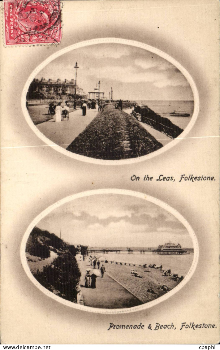 Grande Bretagne Great BRitain CPA Folkestone