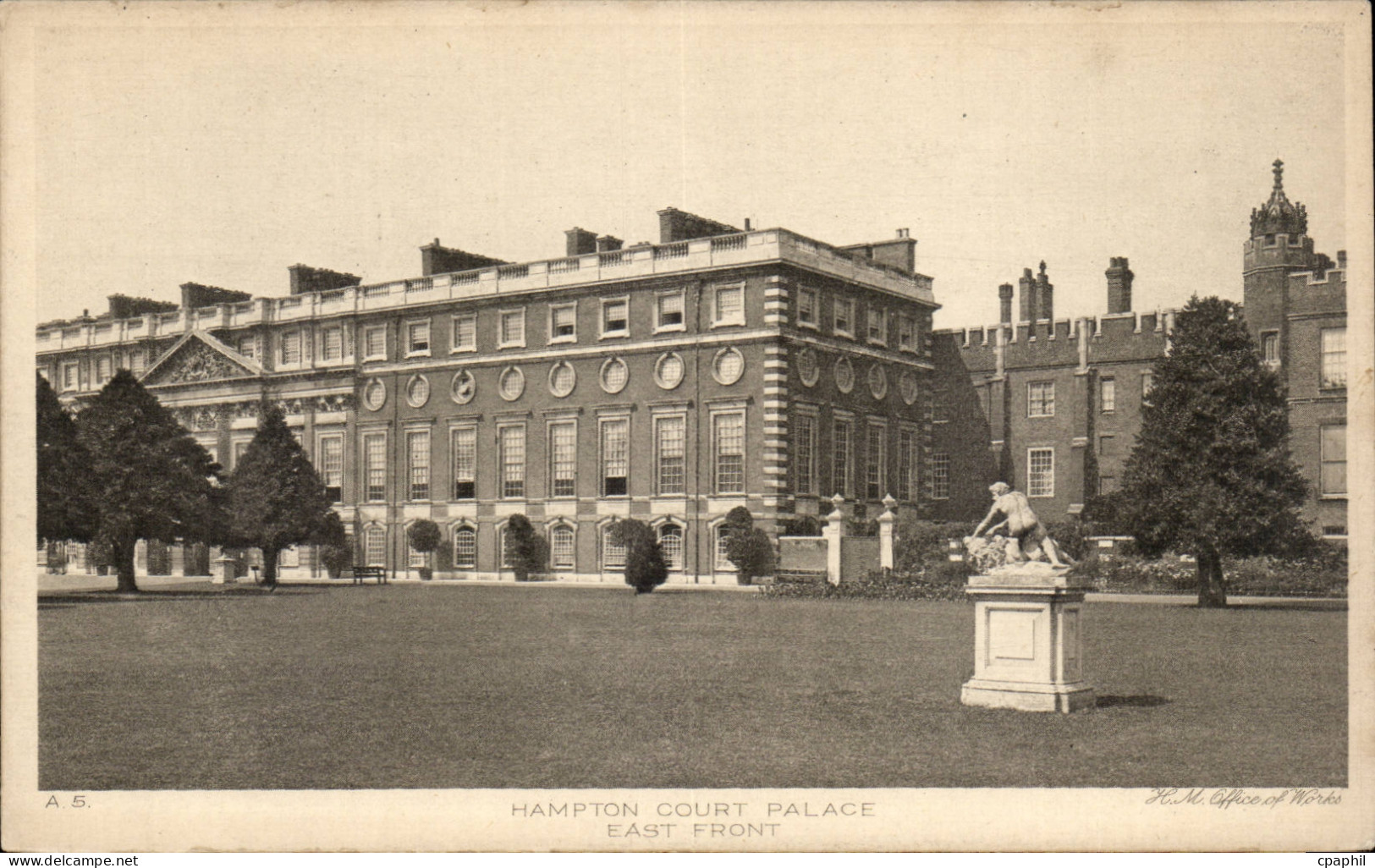 Grande Bretagne Great Britain Hampton Court Palace CPA East front
