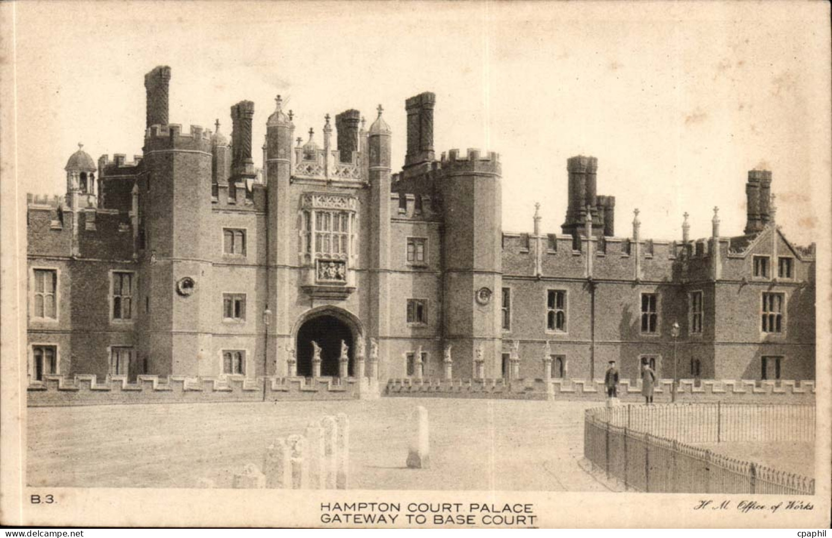 Grande Bretagne Hampton Court Palace CPA Gateway to base court