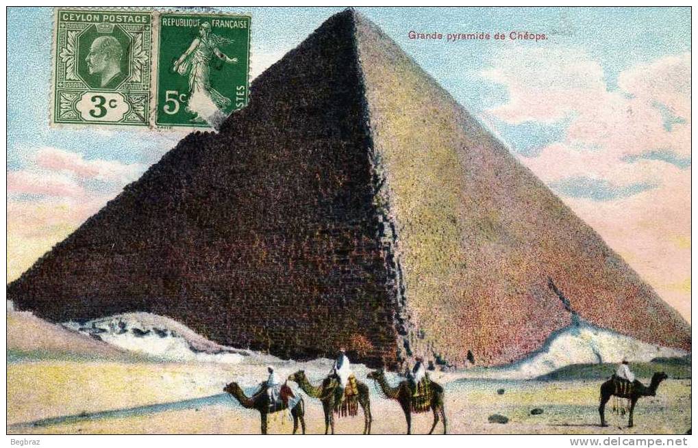 GRANDE PYRAMIDE DE CHEOPS