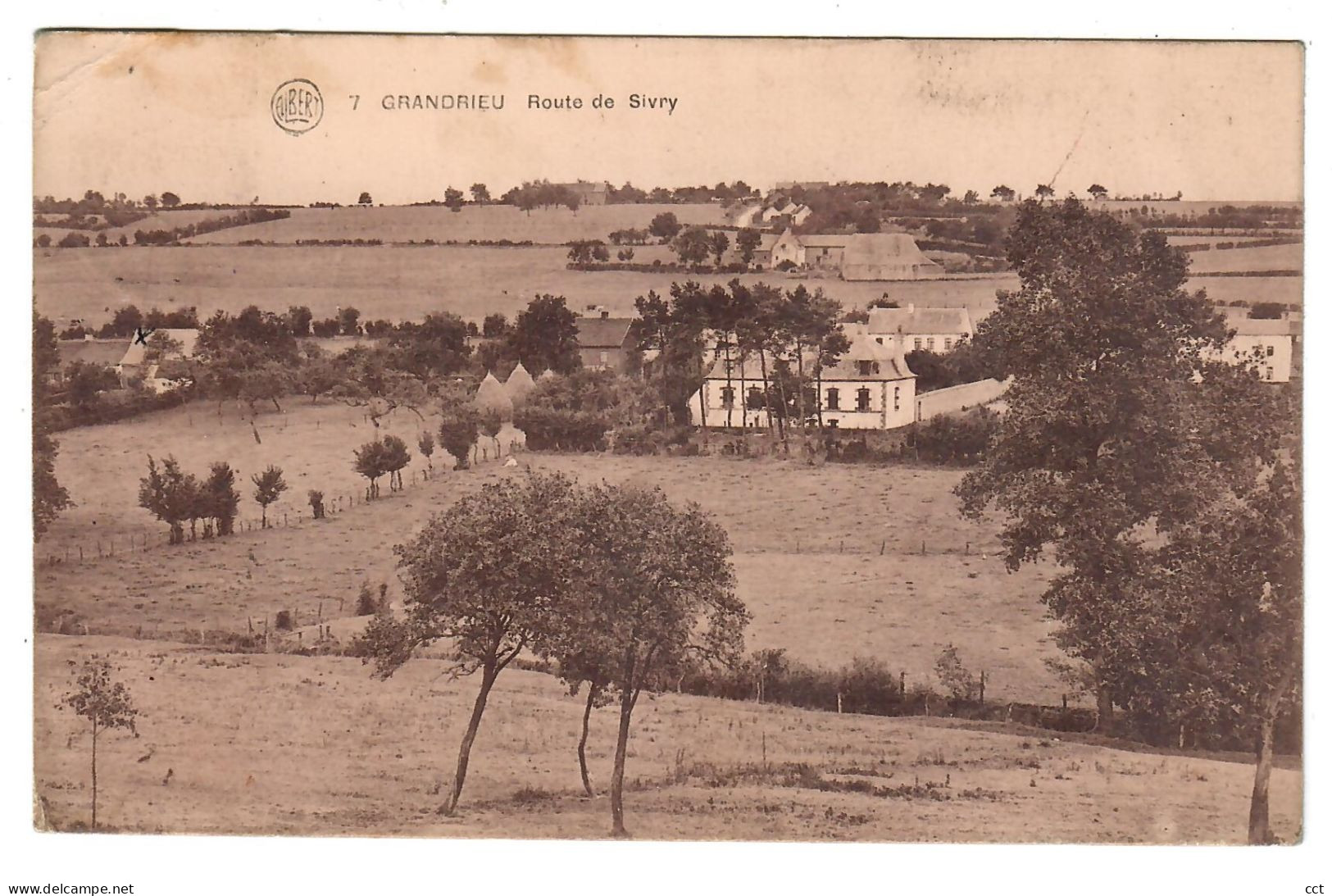 Grandrieu   Sivry-Rance   Route de Sivry