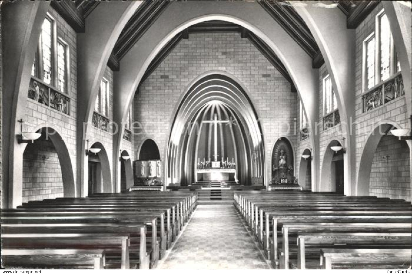 Grandvillard Eglise Interieur