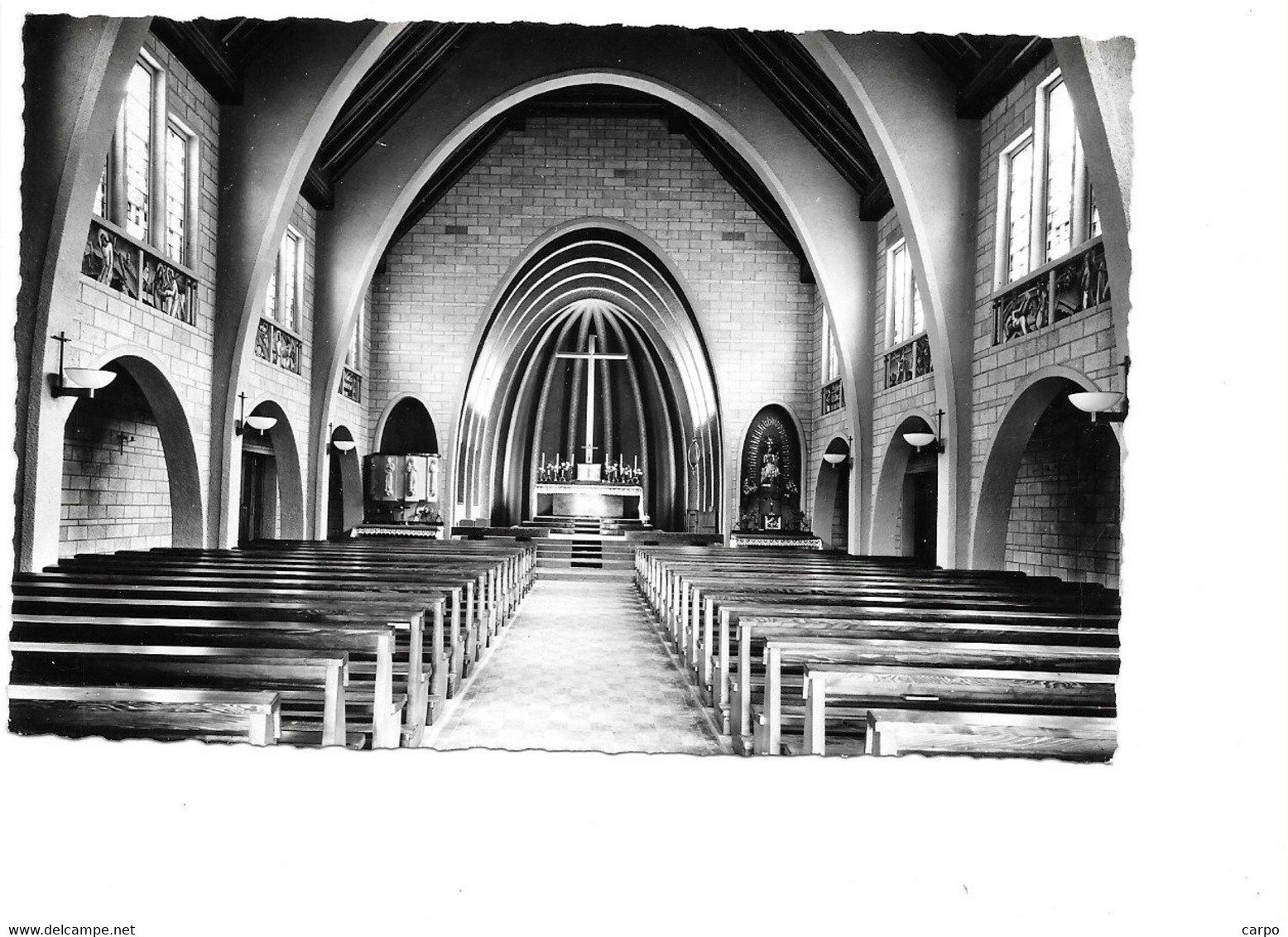 Grandvillard, intérieur de l'église.