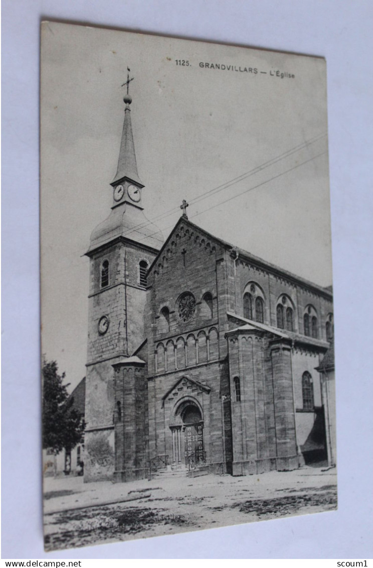grandvillars - l'église