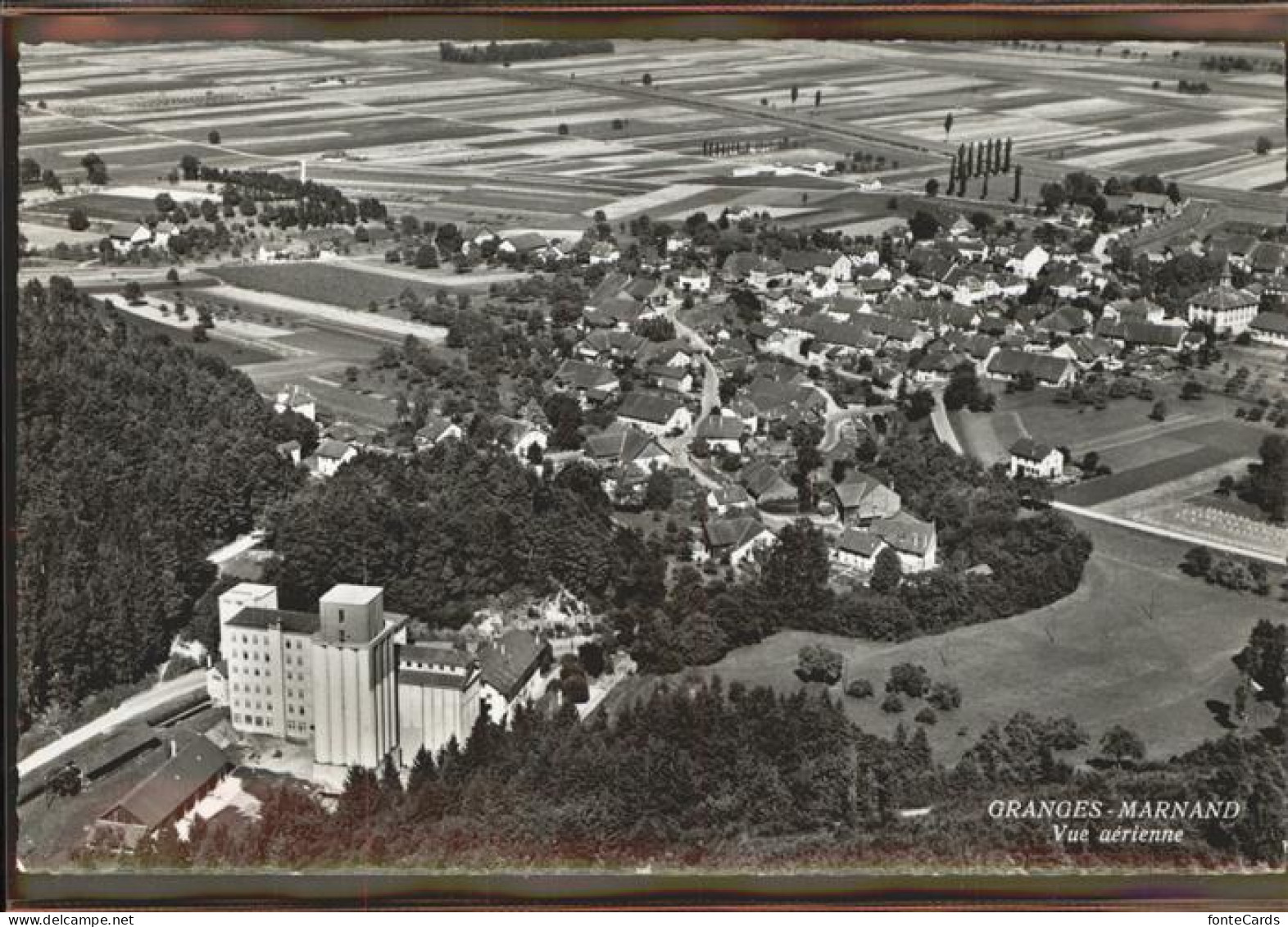 Granges-pres-Marnand Vue aerienne