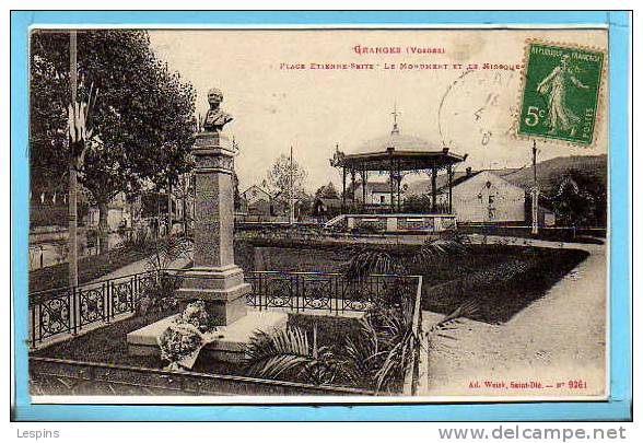 GRANGES sur VOLOGNE -- Place Etiènne Seitz - Le....