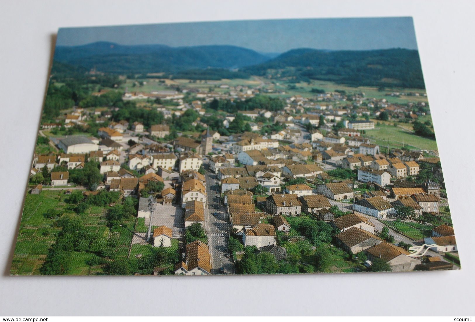 granges sur vologne - vue générale aérienne