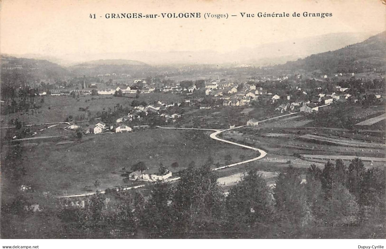 GRANGES SUR VOLOGNE - Vue générale de Granges - très bon état