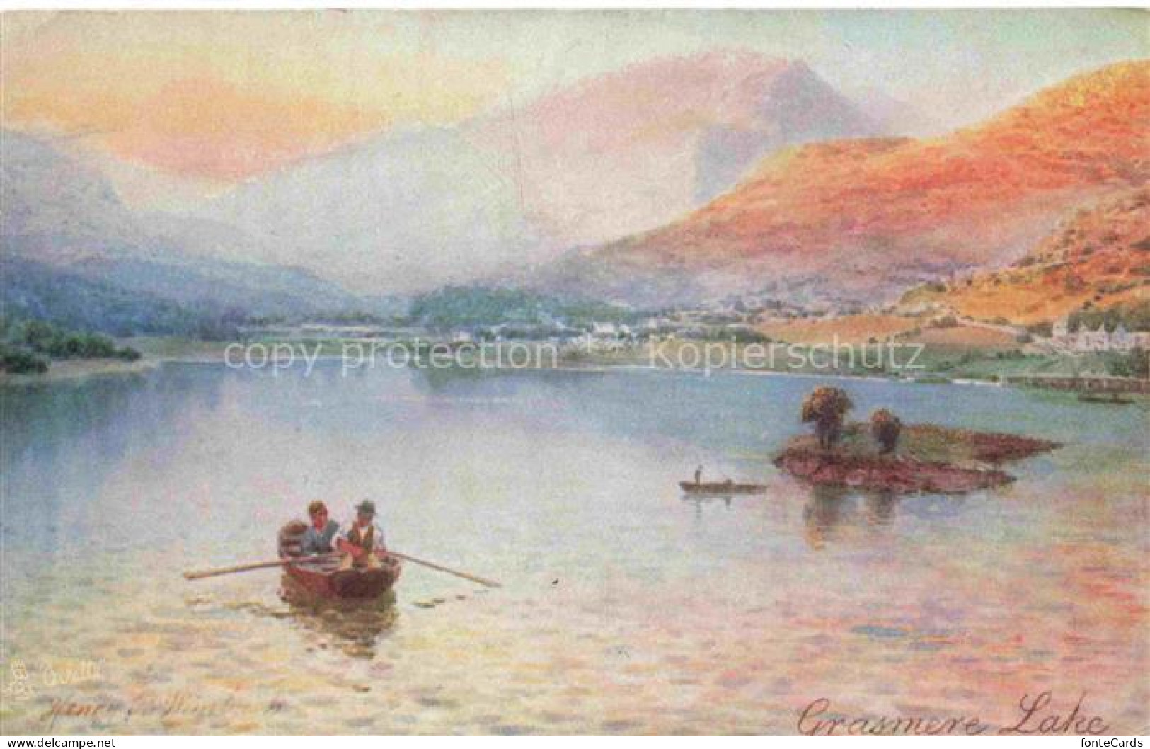 Grasmere Cumbria UK Grasmere Lake