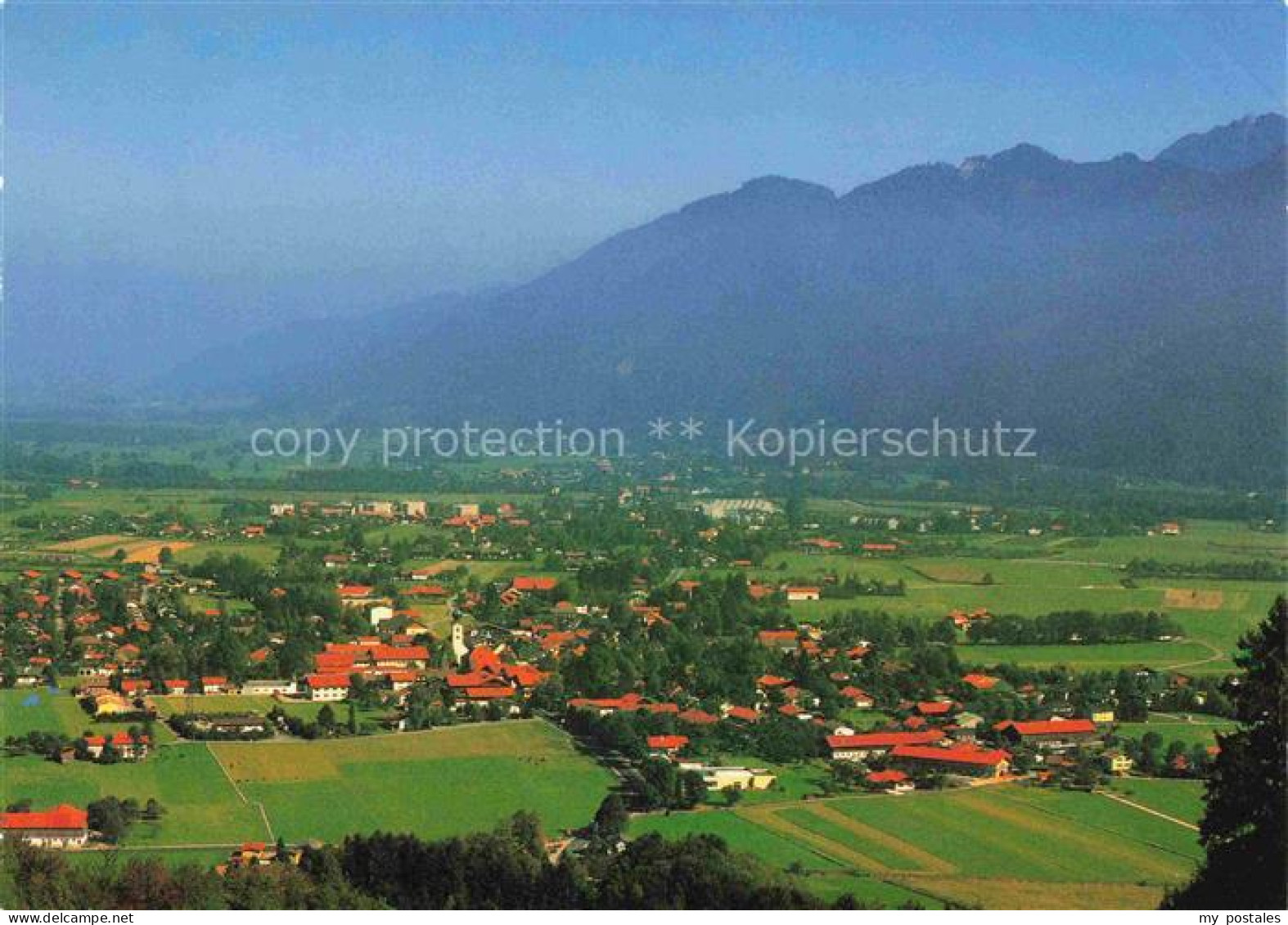 Grassau Chiemgau Panorama Chiemgauer Alpen