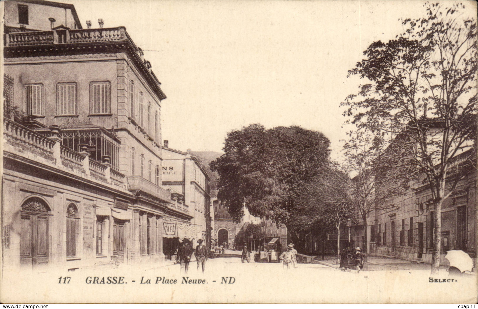 Grasse CPA La place neuve