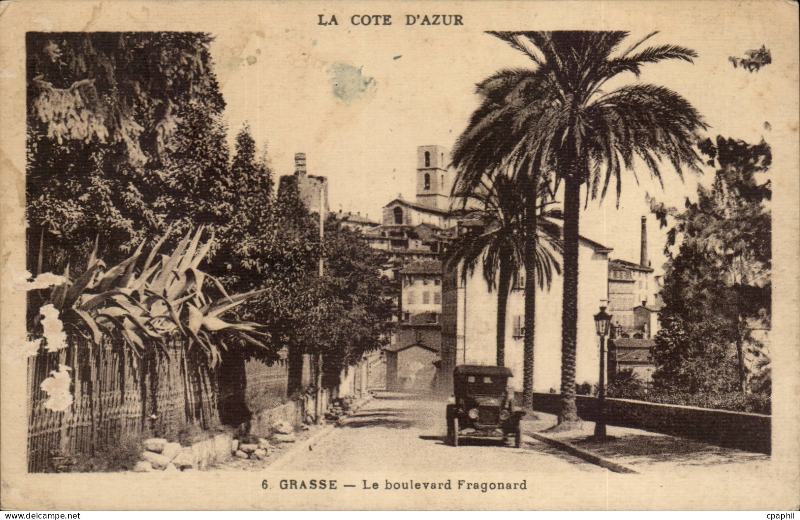 Grasse CPA Le boulevard Fragonard