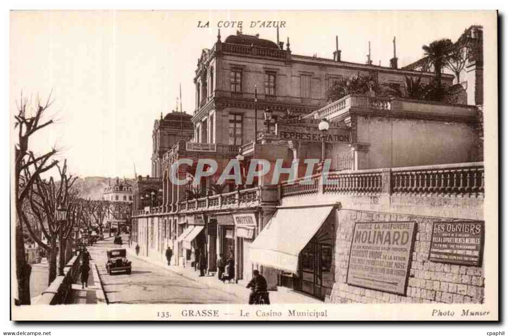 Grasse - Le Casino Municipal - CPA