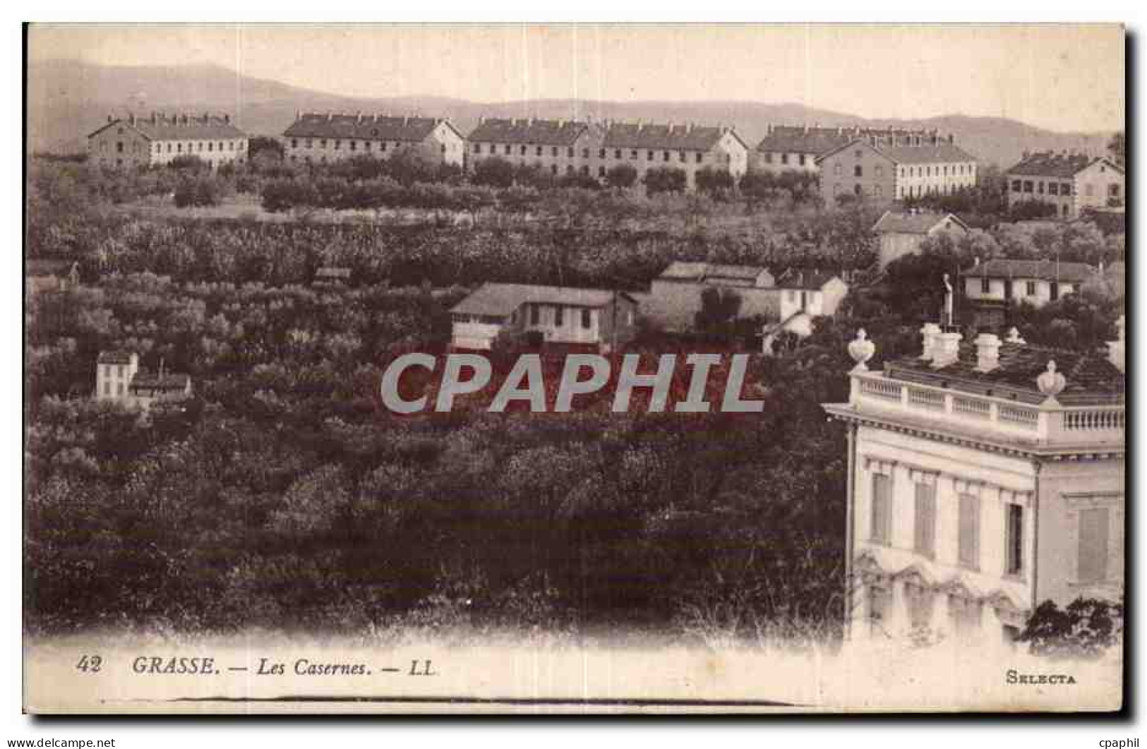 Grasse - Les Casernes - CPA