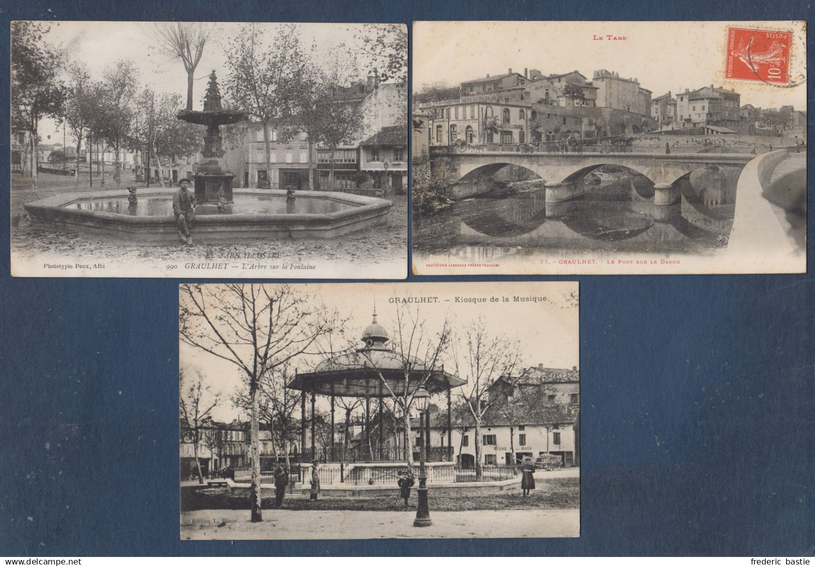 GRAULHET - 3 cartes
