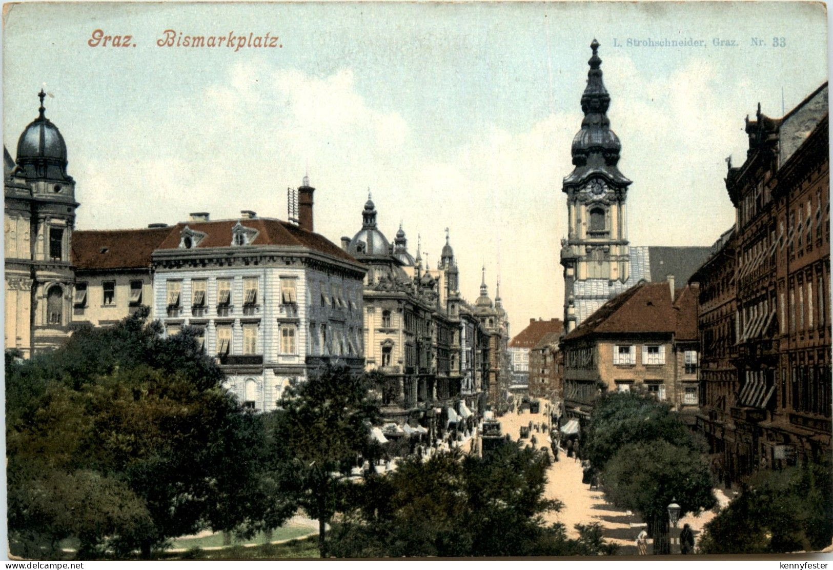 Graz/Steiermark - Graz, Bismarckplatz
