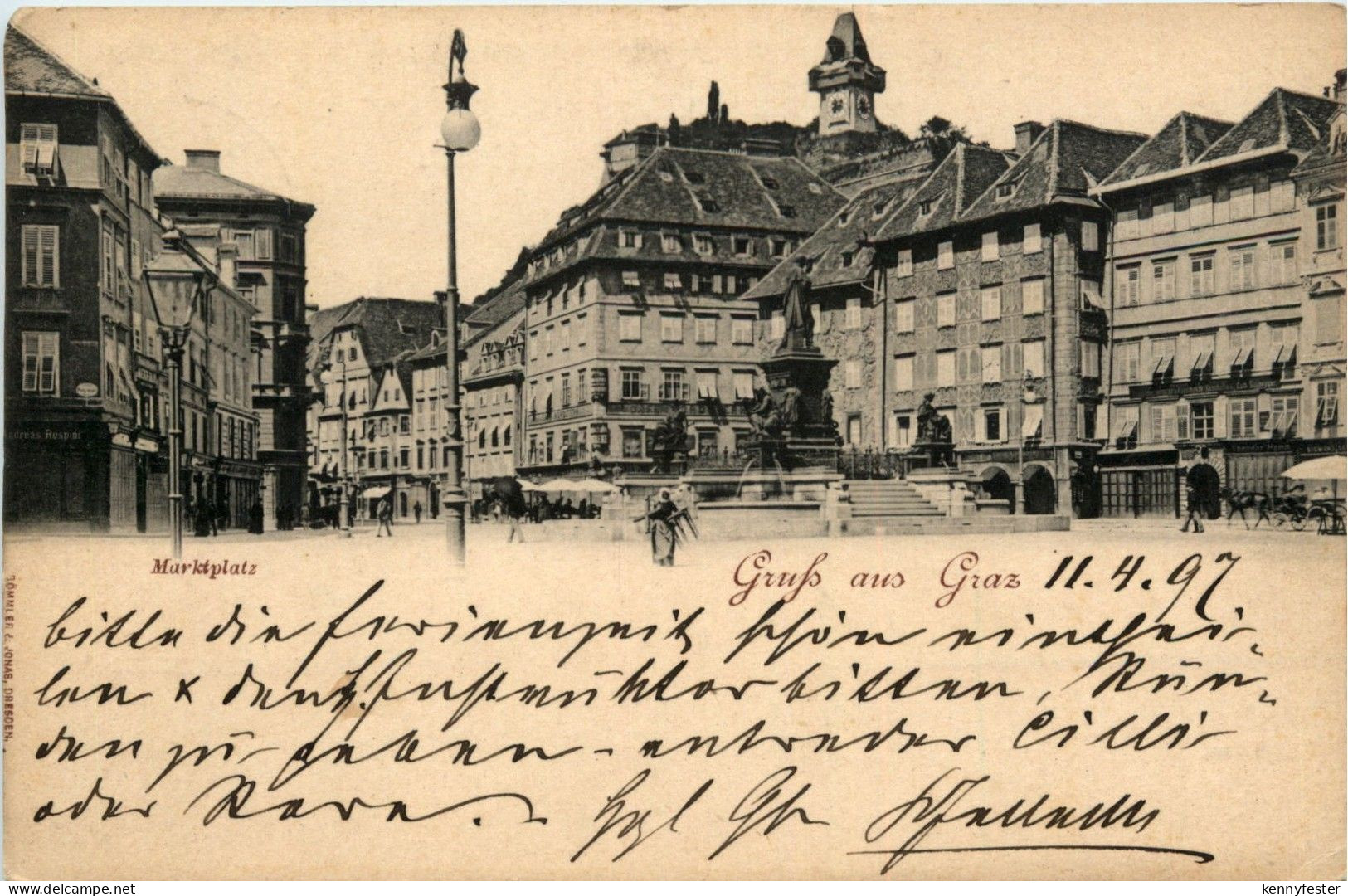 Graz/Steiermark - Graz, Marktplatz
