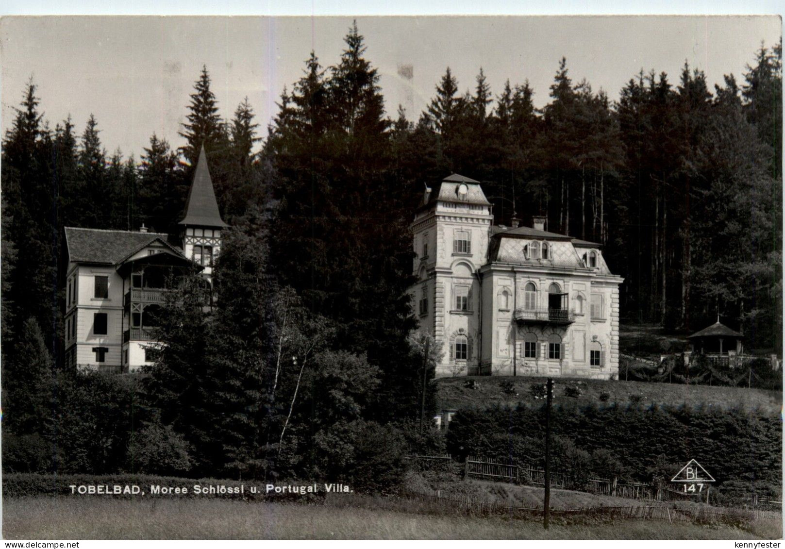 Graz/Steiermark - Tobelbad, Moree Schlössl und Portugal Villa