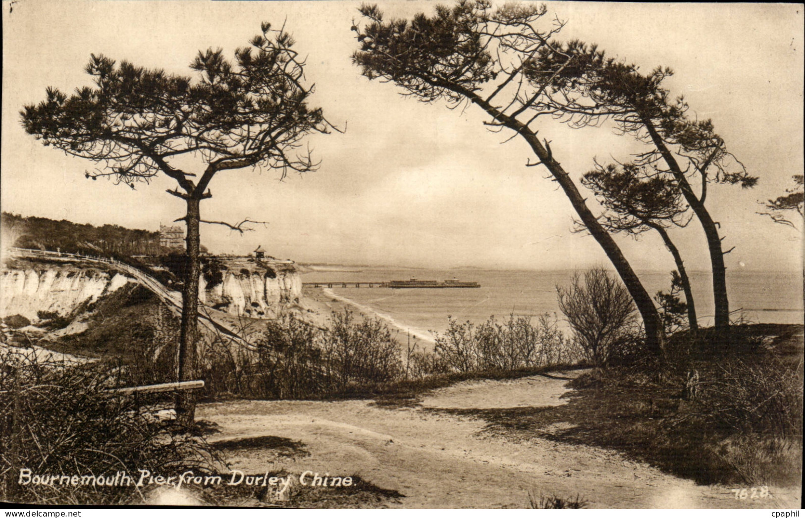 Great Britain CPA Pier from Durley Chine Bournemouth