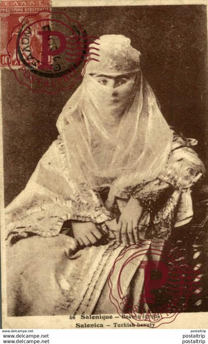 SALONIQUE 56 BEAUTE TURQUE SALONICA TURKISH BEAUTY  GRECIA GRIEKENLAND