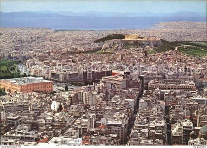 Athen Griechenland Fliegeraufnahme