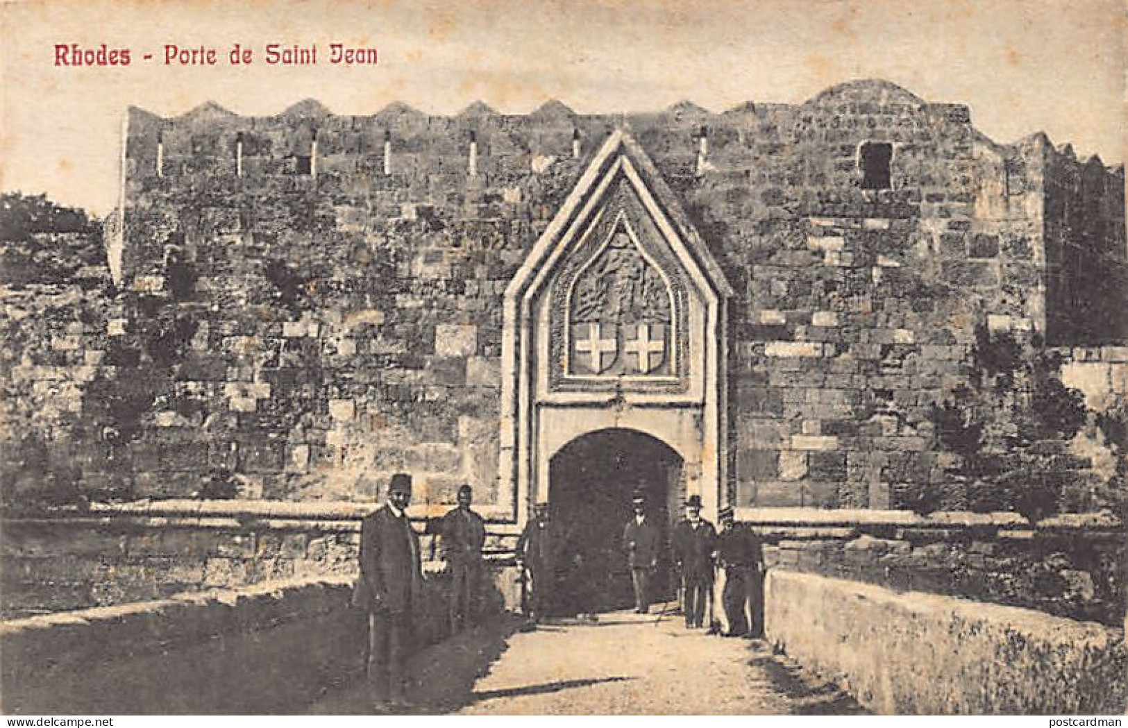 Greece - RHODES - St. John's gate - Publ. K. M. Anastasiades