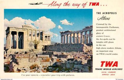 73304270 Athens Athen Akropolis TWA Athens Athen