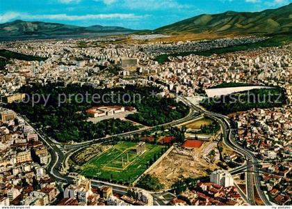 Athen Griechenland Fliegeraufnahme