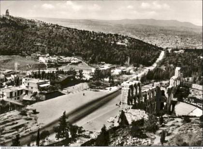 Athens Athen Athens Odeum Herodes Atticus Monument Philopappos