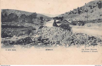 Greece - ATHENS - The Sacred Way from Athens to Eleusis - Publ. Pallis & Cotzias 188