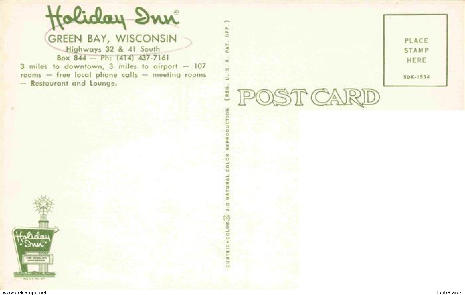 Green Bay Wisconsin USA Holiday Inn Fliegeraufnahme