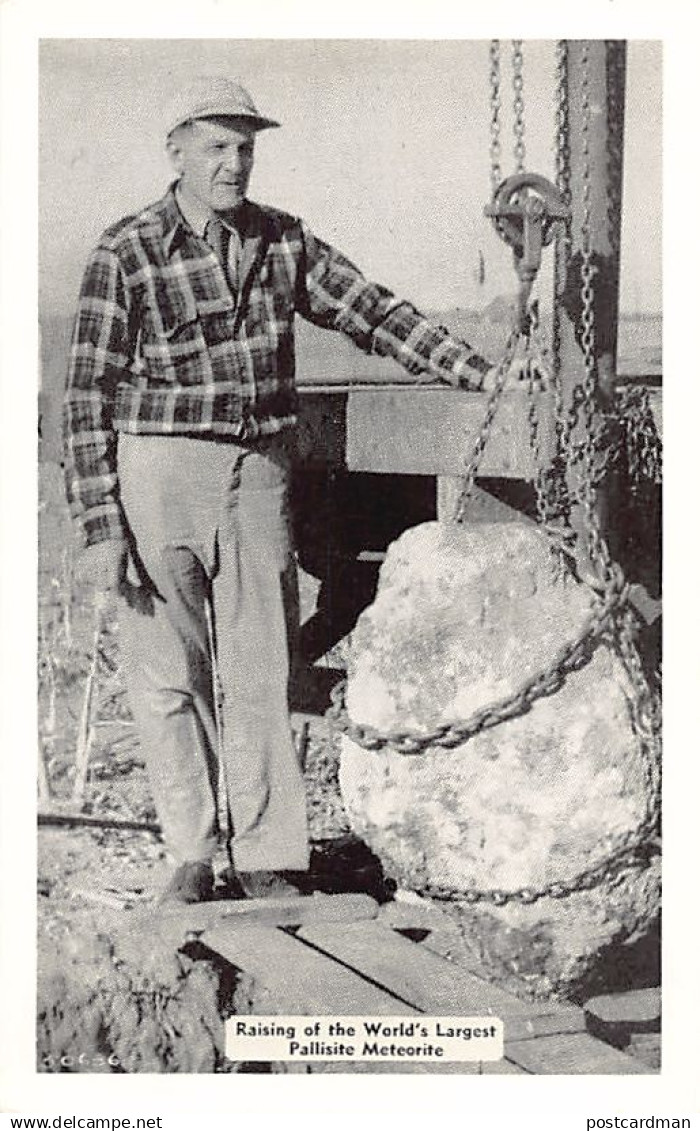 GREENSBURG (KS) The world's largest Pallisite Meteorite