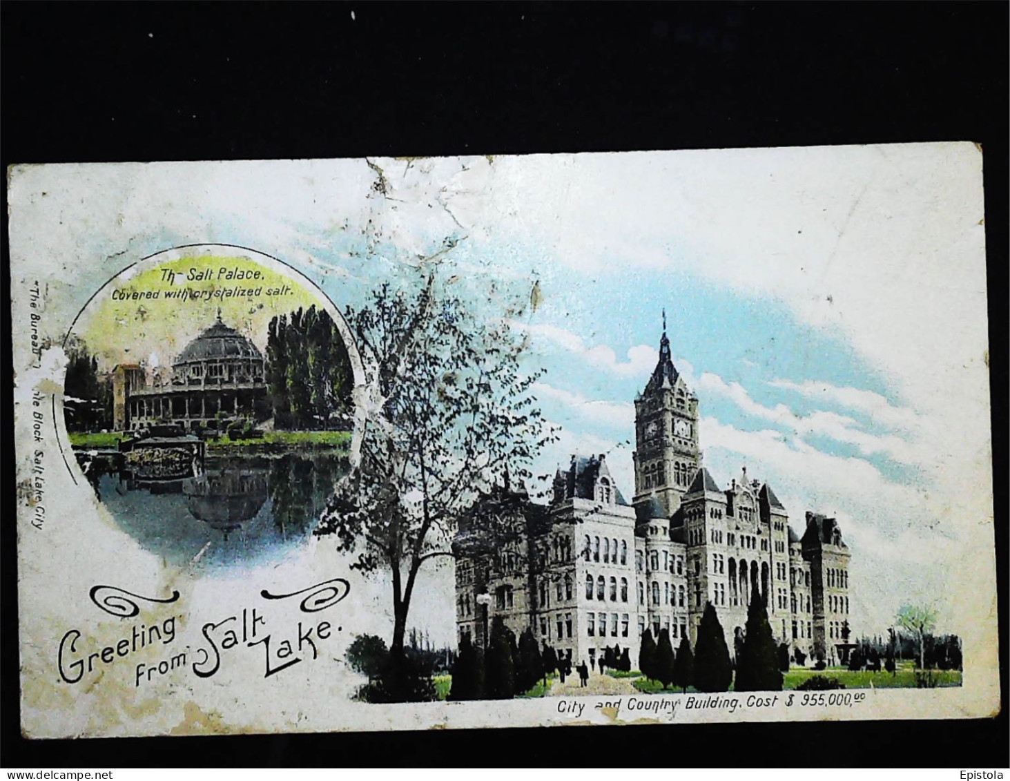 ►   Greeting from Salt lake - UTAH (En l'état)