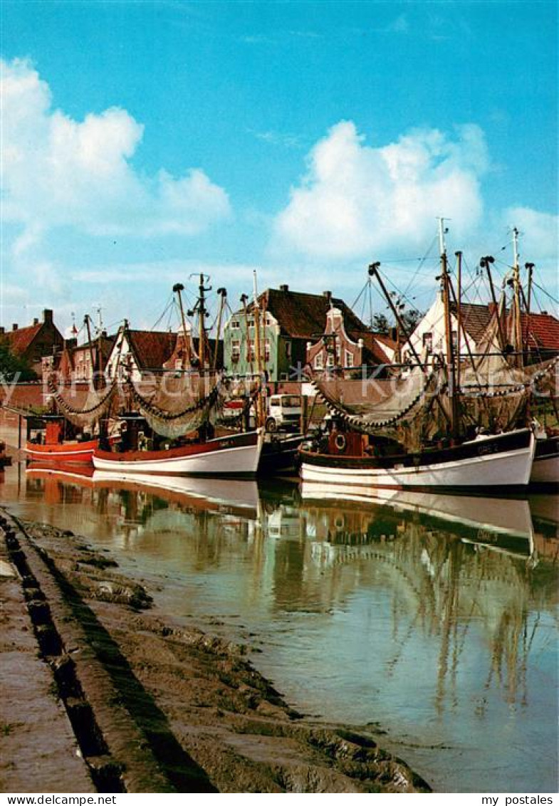 Greetsiel Krummhoern Aurich Niedersachsen Idyllischer Fischerhafen