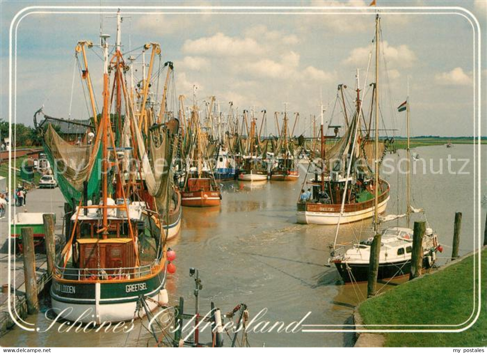 Greetsiel Krummhoern Aurich Niedersachsen Kutterhafen