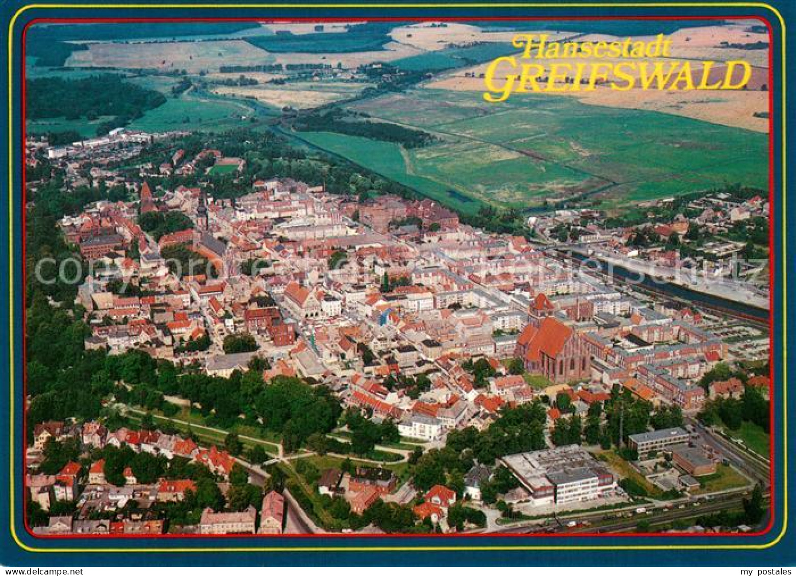 Greifswald Fliegeraufnahme