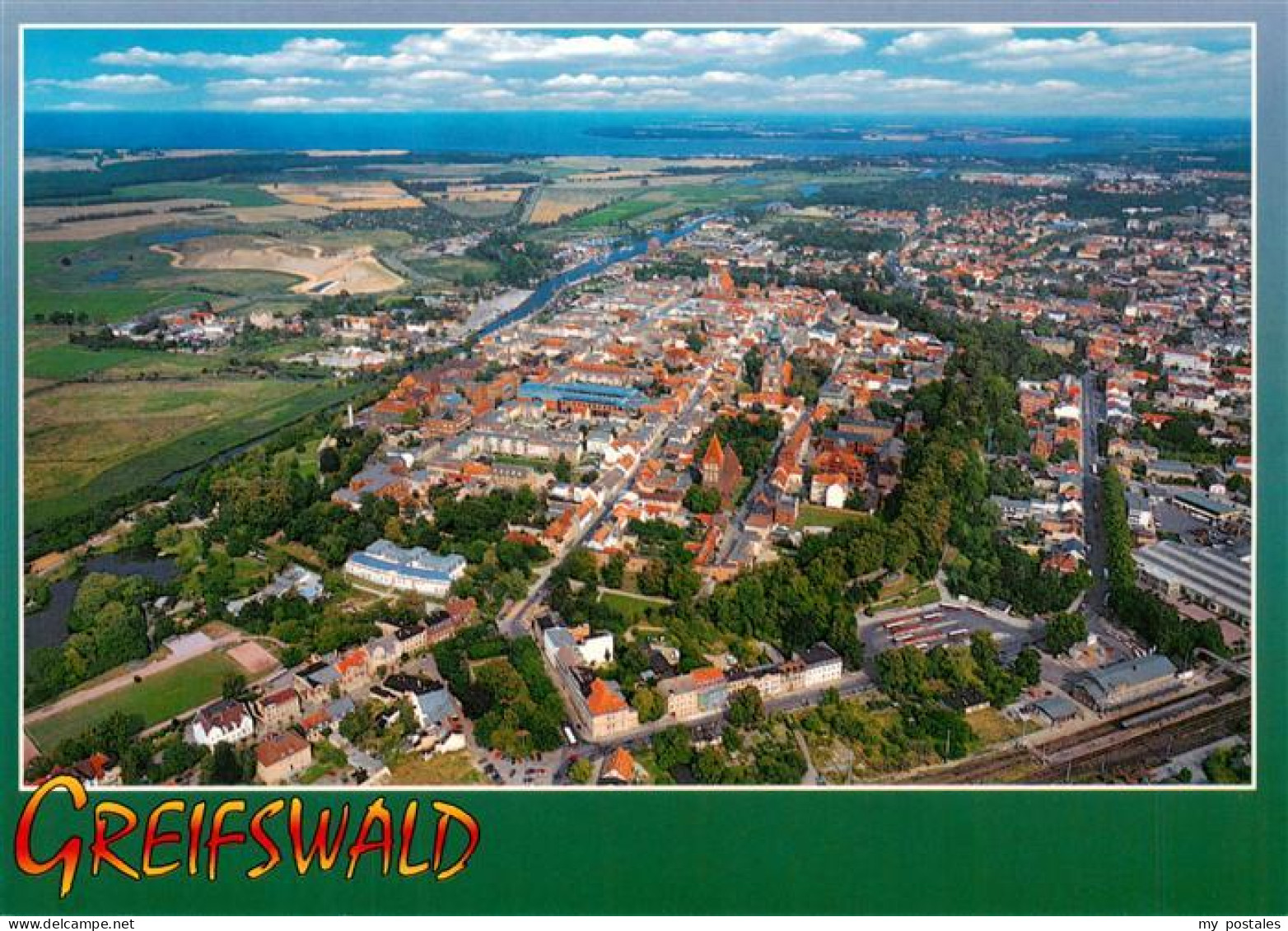 Greifswald Fliegeraufnahme