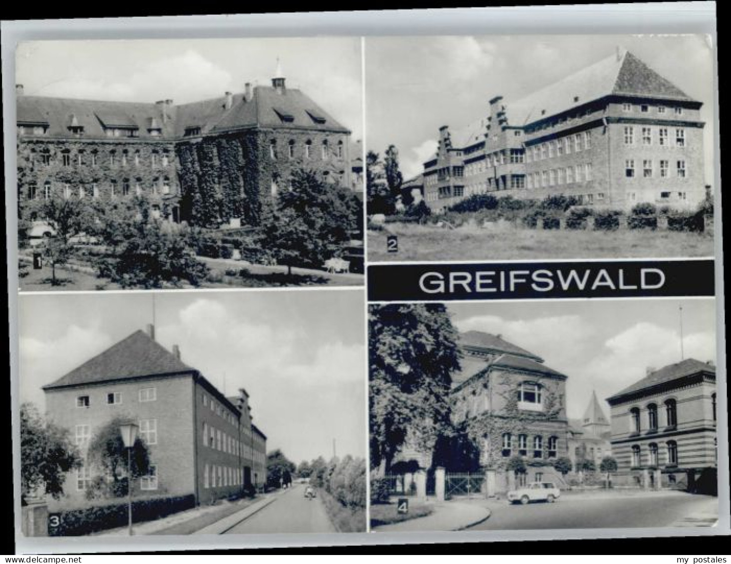 Greifswald Mecklenburg Vorpommern Greifswald Ernst-Moritz-Arndt-Universitaet