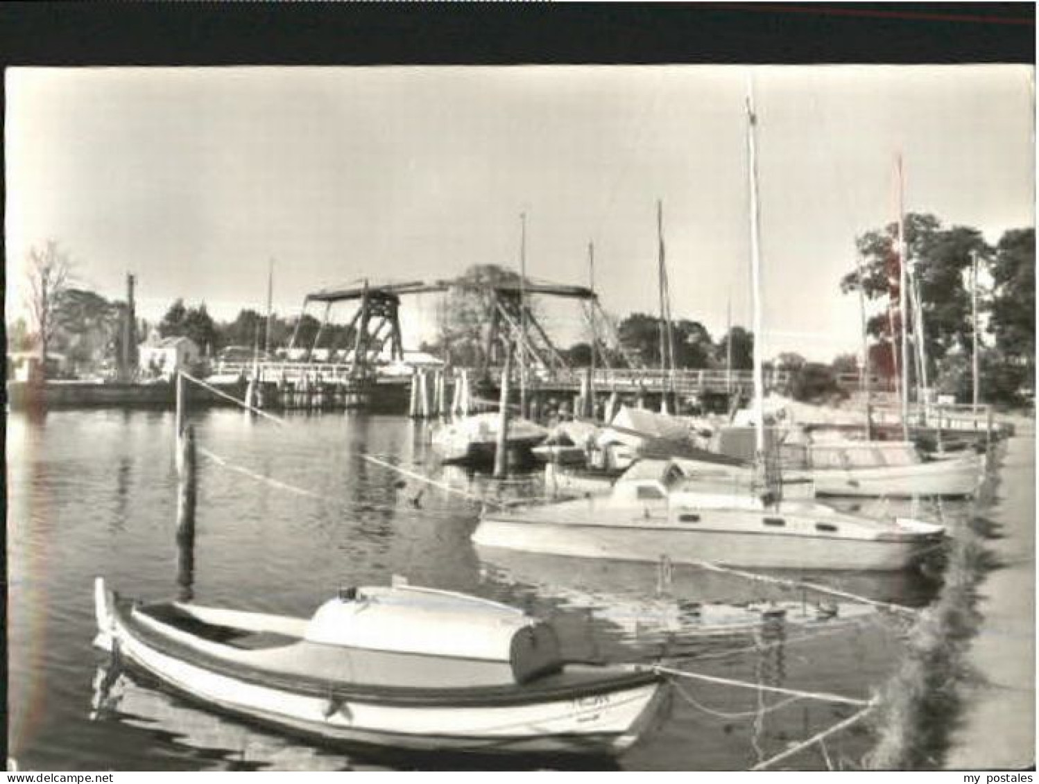 Greifswald Mecklenburg Vorpommern Greifswald Hafen x 1965