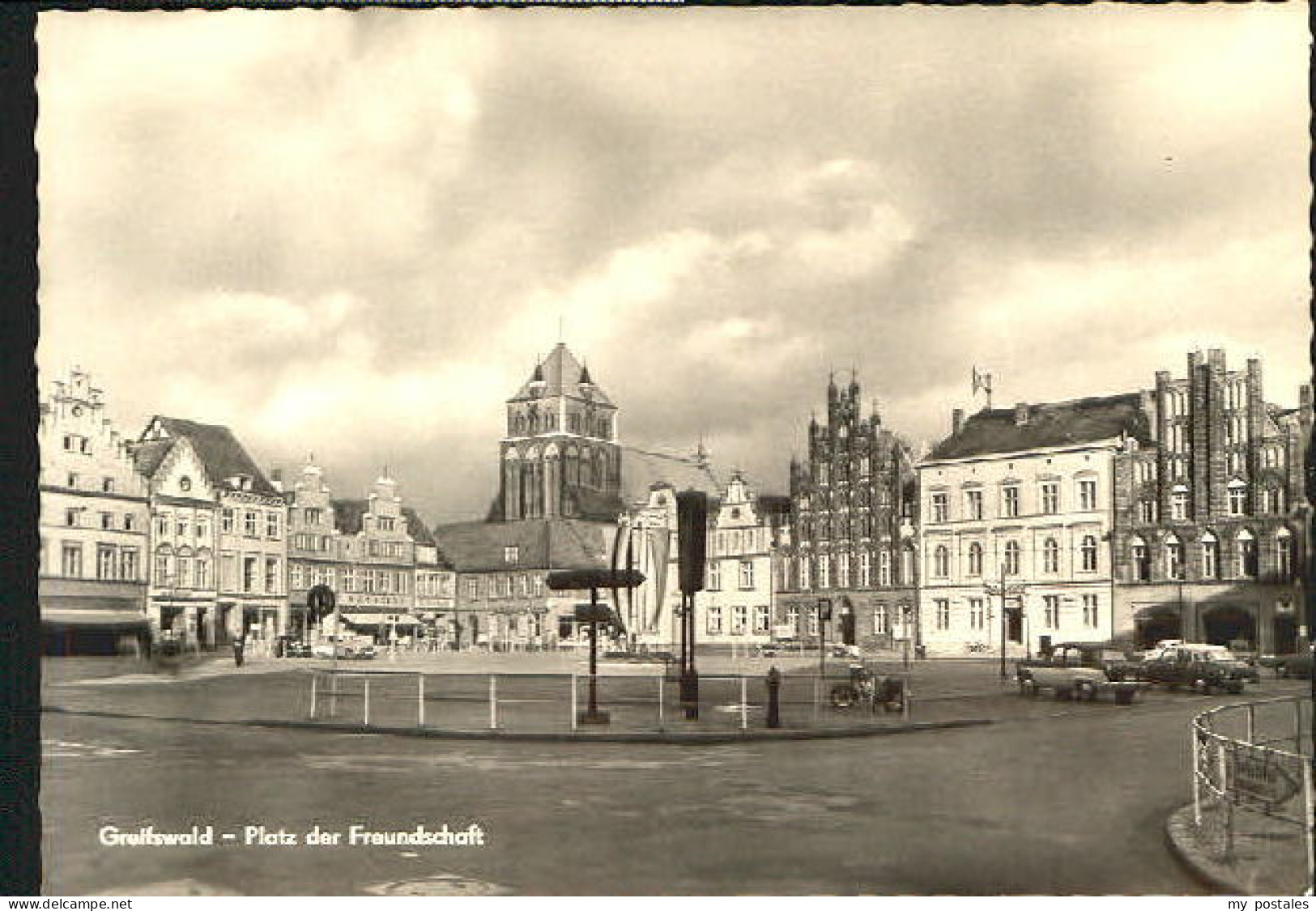 Greifswald Mecklenburg Vorpommern Greifswald Platz der Freundschaft